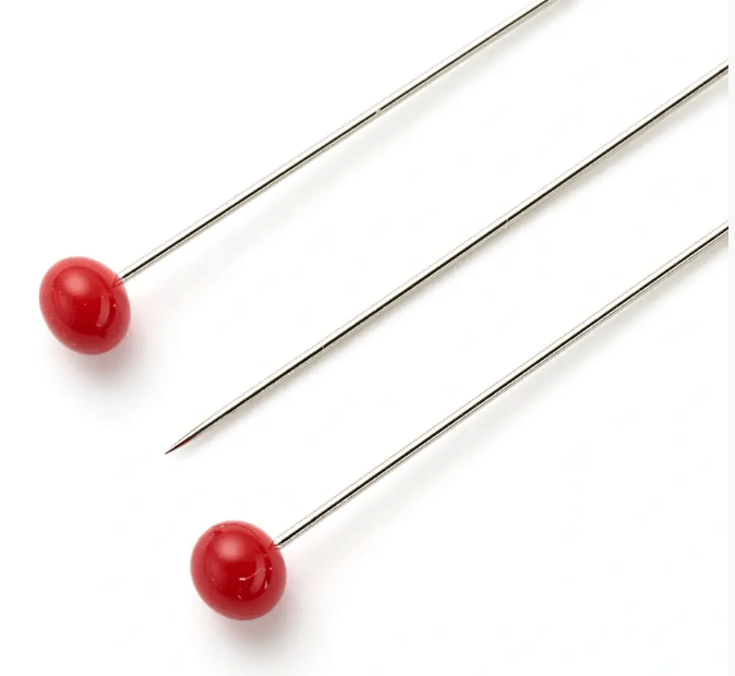 Glass - headed pins, super fine - Galedi Pins