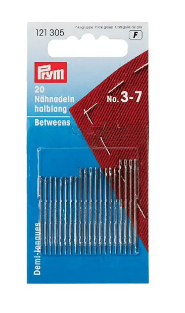 Sewing needles betweens, No. 9, 0.60 x 28mm - Galedi Pins