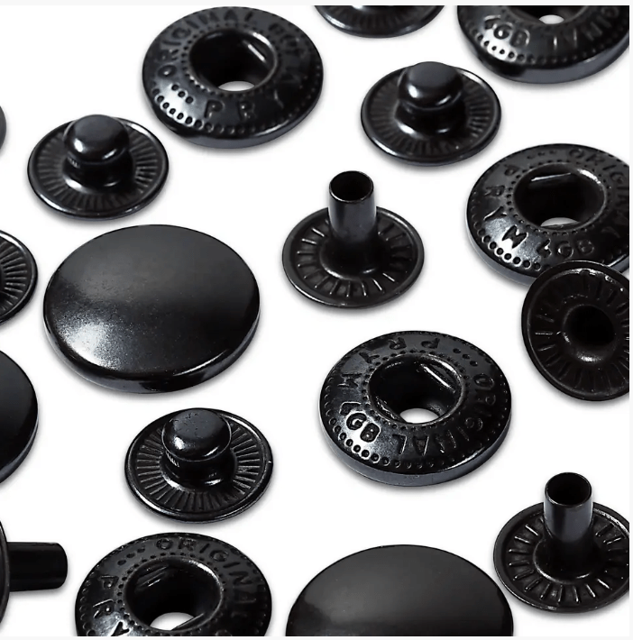 Non - sew refill for 390302, 15mm, black oxydized - Galedi Pins