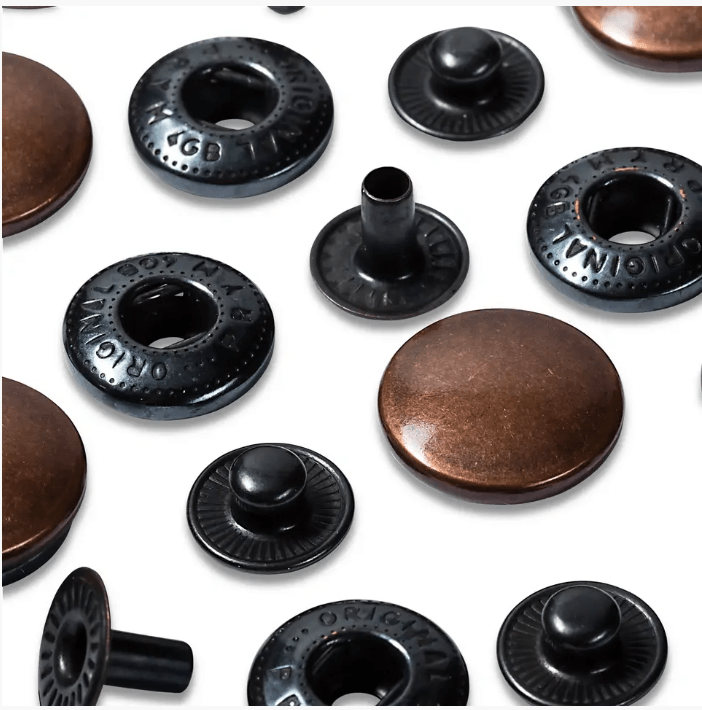 Non - sew refill for 390309, 15mm, old copper - Galedi Pins