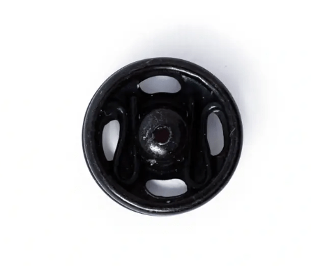 Snap fasteners, 7mm, black - Galedi Pins