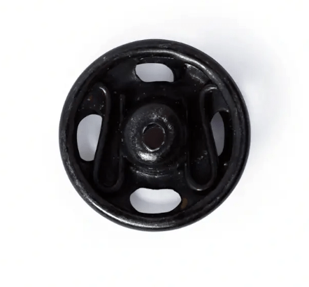 Snap fasteners, 9mm, black - Galedi Pins