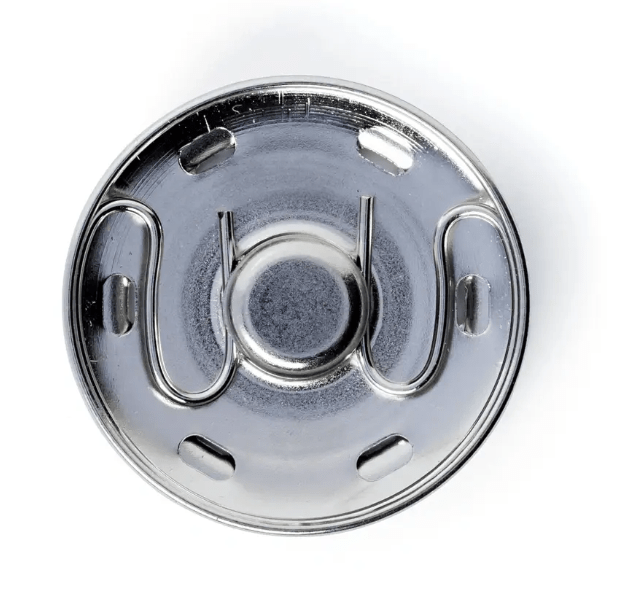 Snap fasteners, 30mm, silver - coloured - Galedi Pins