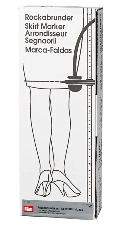 Hem/skirt marker, metal, 80cm - Galedi Pins