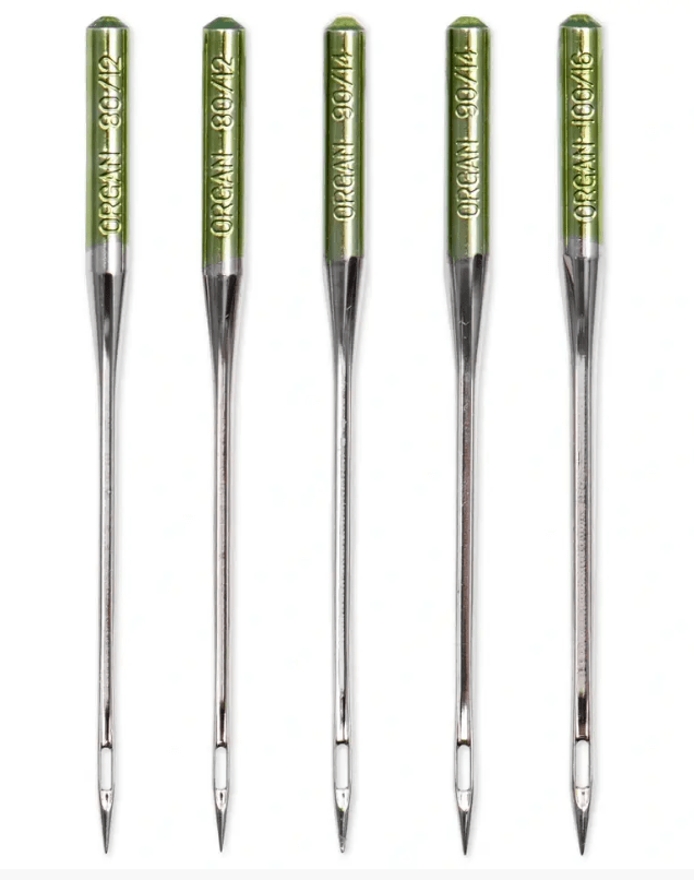 Special topstitch and metallic sewing machine needles with flat shank - Galedi Pins