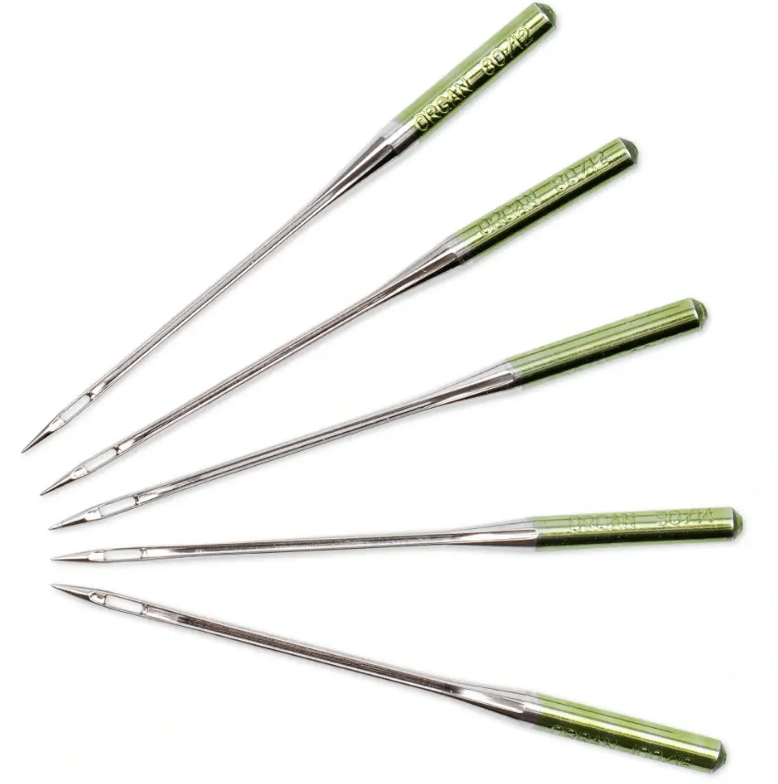 Special topstitch and metallic sewing machine needles with flat shank - Galedi Pins