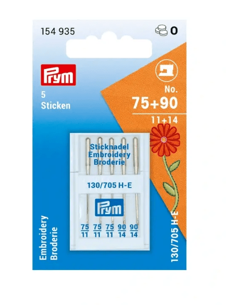 Embroidery sewing machine needles, 75 and 90 - Galedi Pins