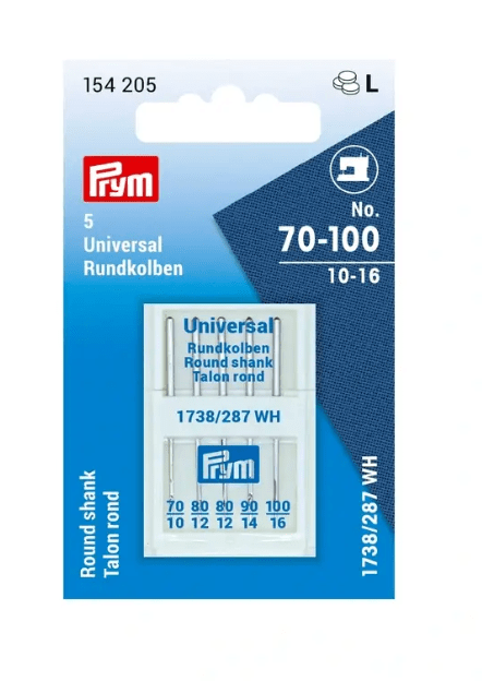 Standard sewing machine needles, 287(690), 70 - 100, assorted - Galedi Pins