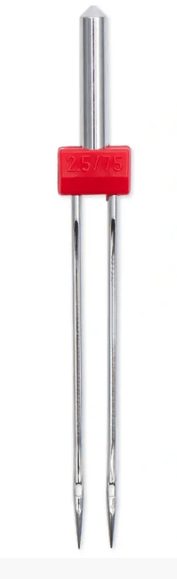 Stretch double sewing machine needles, 130/705 - Galedi Pins