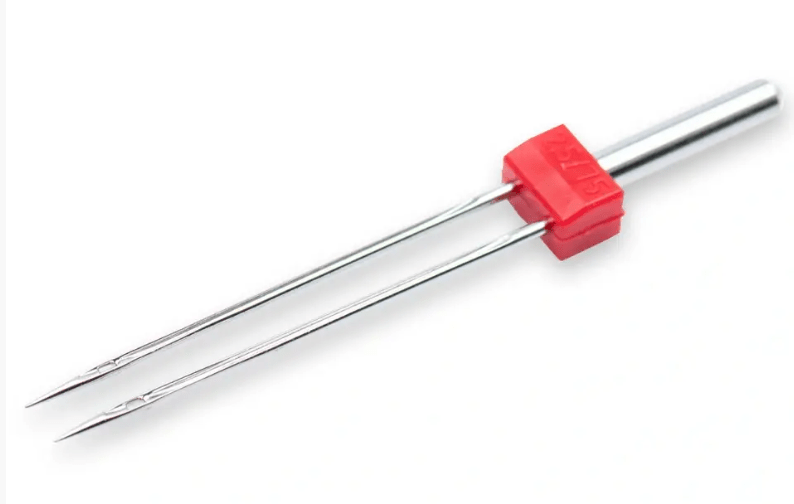 Stretch double sewing machine needles, 130/705 - Galedi Pins