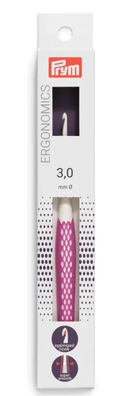 Wool crochet hooks prym.ergonomics, 16cm - Galedi Pins