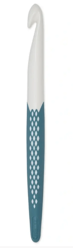 Wool crochet hook prym.ergonomics, 18cm 12.00mm - Galedi Pins