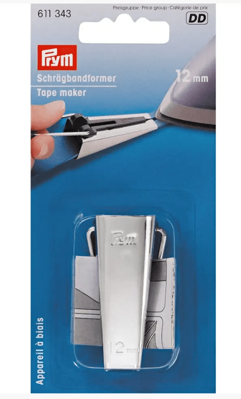 Bias binding maker, 12mm - Galedi Pins