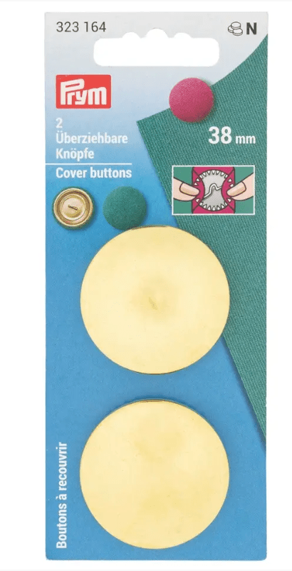 Cover buttons, gold coloured - Galedi Pins