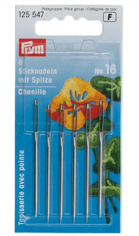 Chenille needles with sharp point - Galedi Pins