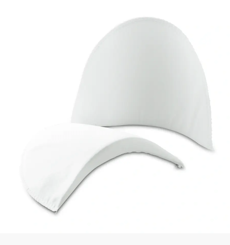 Shoulder pads, set - in XL, white - Galedi Pins