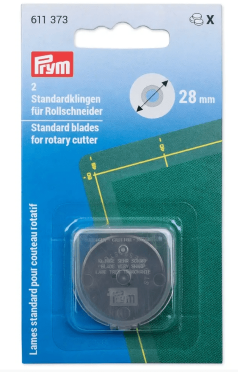 Spare blade for rotary cutter, Mini, 28mm - Galedi Pins