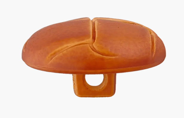 Imitation leather button shank 25mm - Galedi Pins