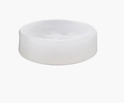 Polyester four - hole button 10mm - Galedi Pins