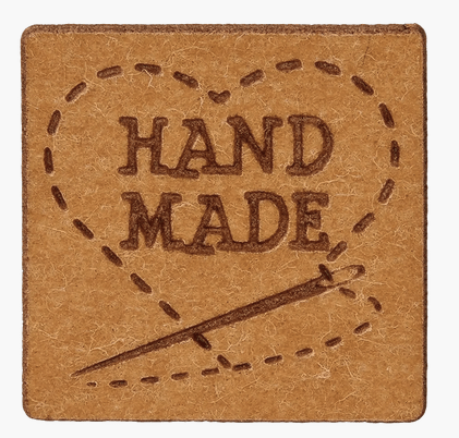 Accessory 'Handmade' 20mm brown - Galedi Pins