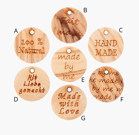 Wood Accessory brown - Galedi Pins