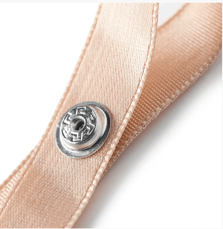 Shoulder strap retainers, Skin colour/Black, 4items - Galedi Pins