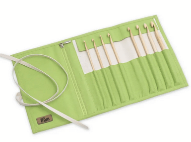 Crochet hooks set, bamboo, Prym 1530, 3.5 - 8.0 mm - Galedi Pins