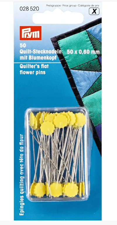 Quilt pins with flower head - Galedi Pins