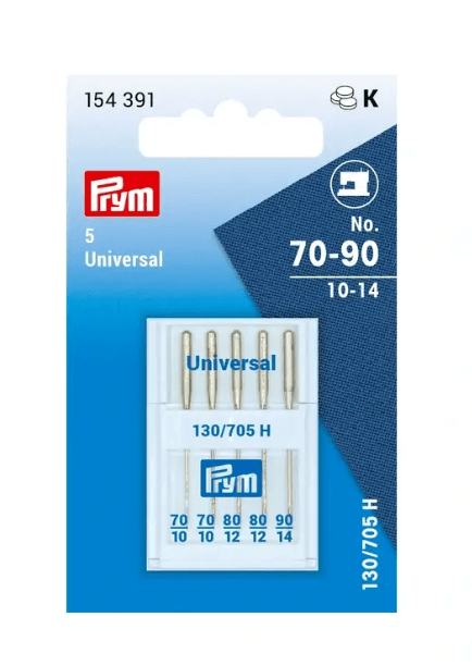 Standard sewing machine needles, 130/705, 70 - 90, assorted - Galedi Pins