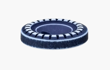 Polyester button 2 - holes, Shirt, 14mm, blue - Galedi Pins