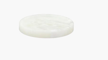 Polyester button 2 - holes, with grain, 25mm - Galedi Pins