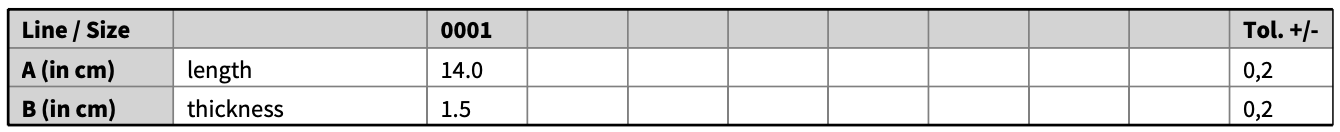 Classic shoulder pad MUEHLMEIER - White - Galedi Pins