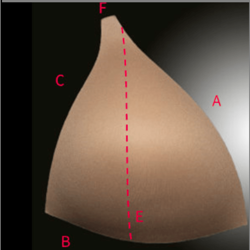 Triangle PushUp BraCup with Strap MUEHLMEIER - Galedi Pins