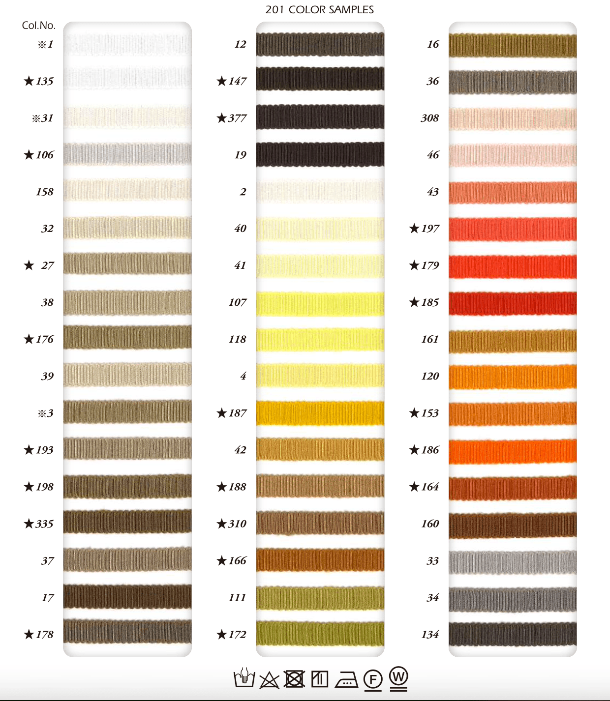 SIC - 100 RAYON GROSGRAIN RIBBON SHINDO - Galedi Pins