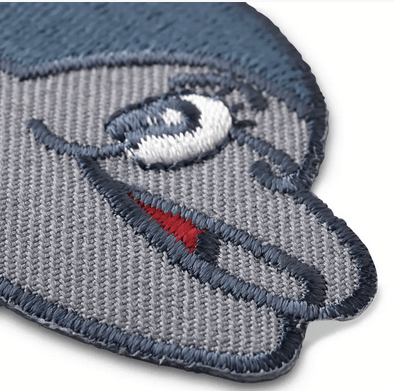 Applique dolphin - Galedi Pins