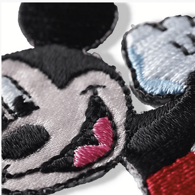 Appliqué Mickey, Minnie, Pluto assorted Patch - Galedi Pins
