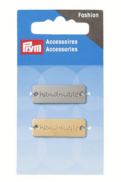 Pins, 'handmade' to sew on silver & gold - Galedi Pins