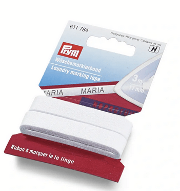 Laundry marking tape, iron - on - Galedi Pins