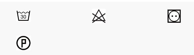 Appliqué Reindeer with scarf beige - Galedi Pins