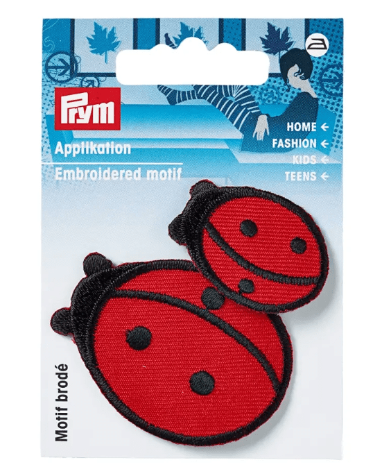 Applique lady birds small and large - Galedi Pins