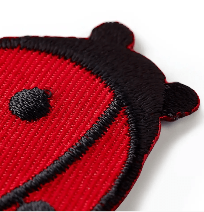 Applique lady birds small and large - Galedi Pins