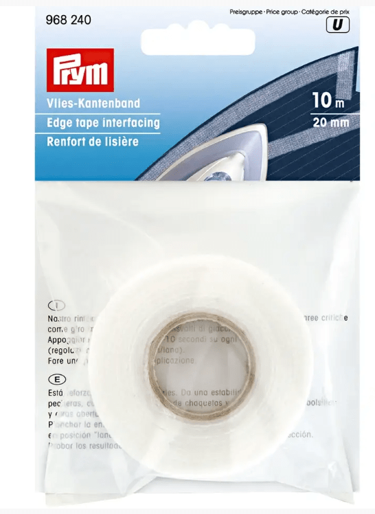 Edge tape interfacing, iron - on, 20mm - Galedi Pins