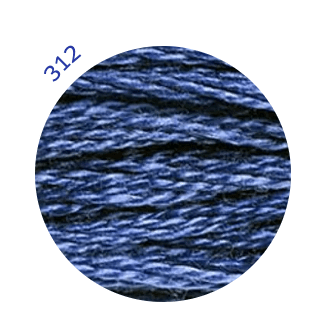 DMC Mouline Embroidery Threads (1) - Galedi Pins