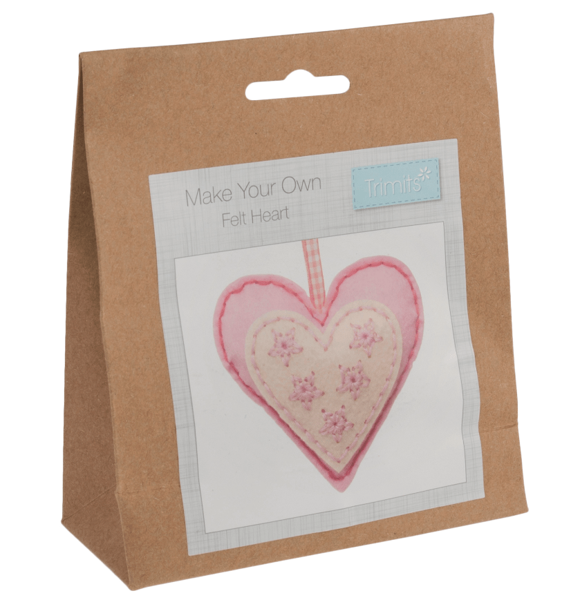 Make Your Own Felt Heart - Galedi Pins