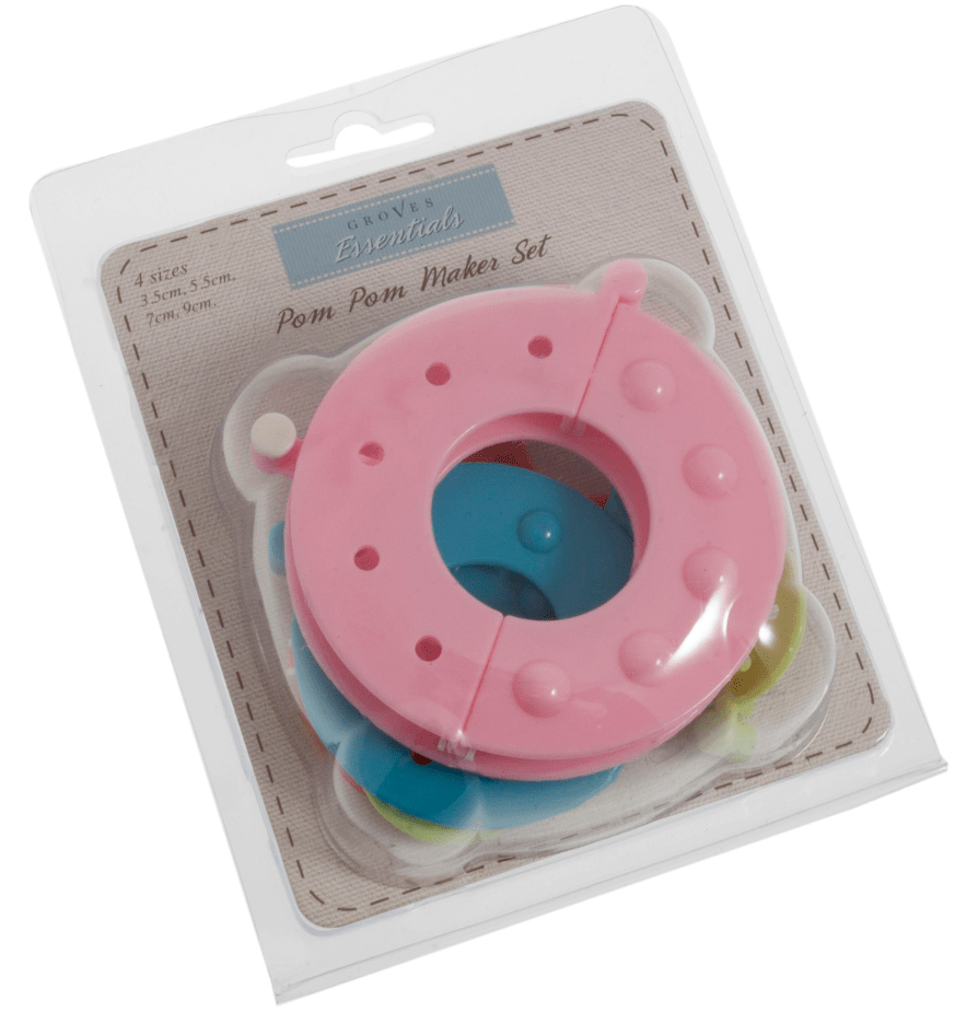 Pom Pom Maker Set (4 Piece) - Galedi Pins