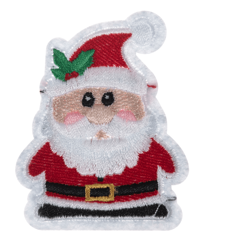 Motif: Christmas: Iron On: Father Christmas - Galedi Pins