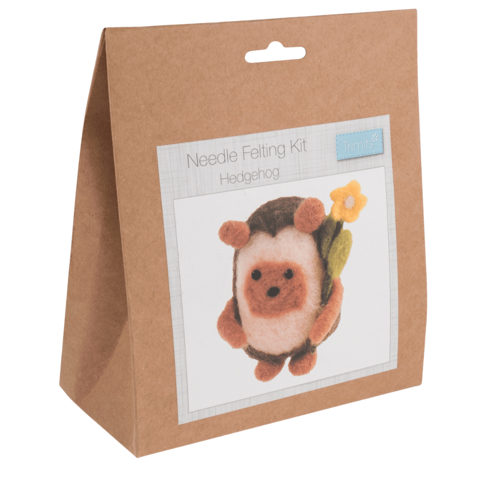 Needle Felting Kit Hedgehog - Galedi Pins