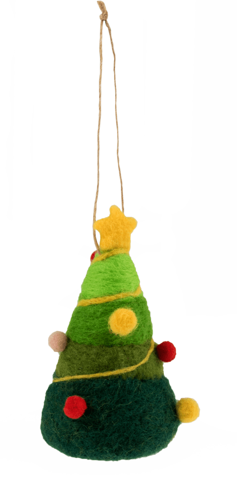 Needle Felting Kit: Christmas: Christmas Tree - Galedi Pins