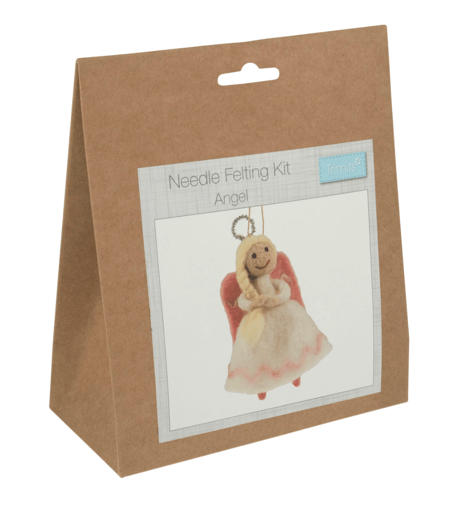 Needle Felting Kit: Christmas: Angel - Galedi Pins