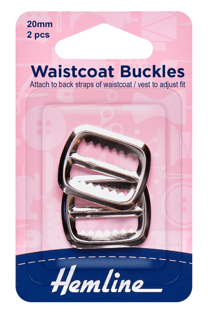 Waistcoat Buckles: 20mm - Galedi Pins